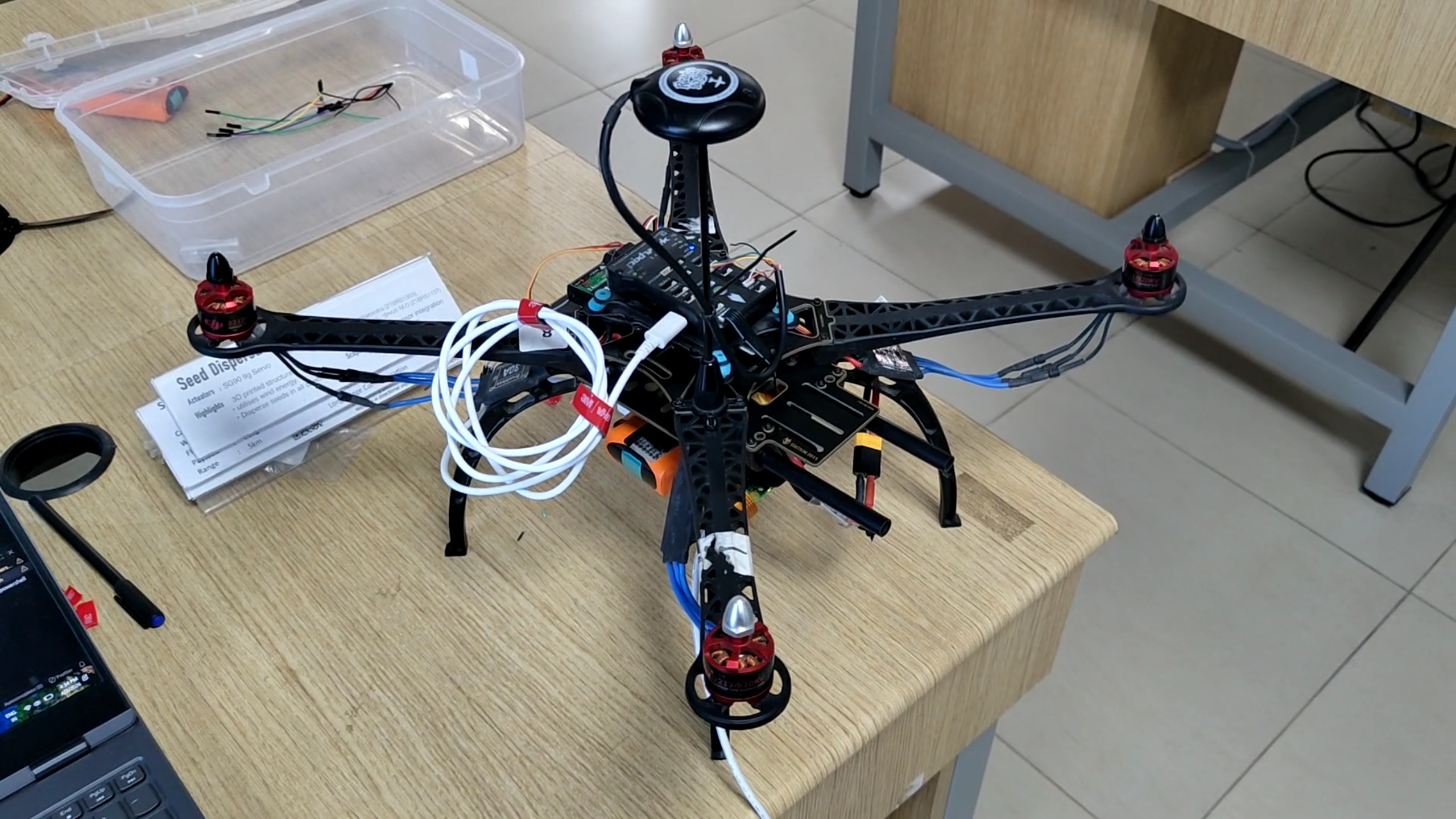 Autonomous Drone Landing Using ArUco Marker Detection