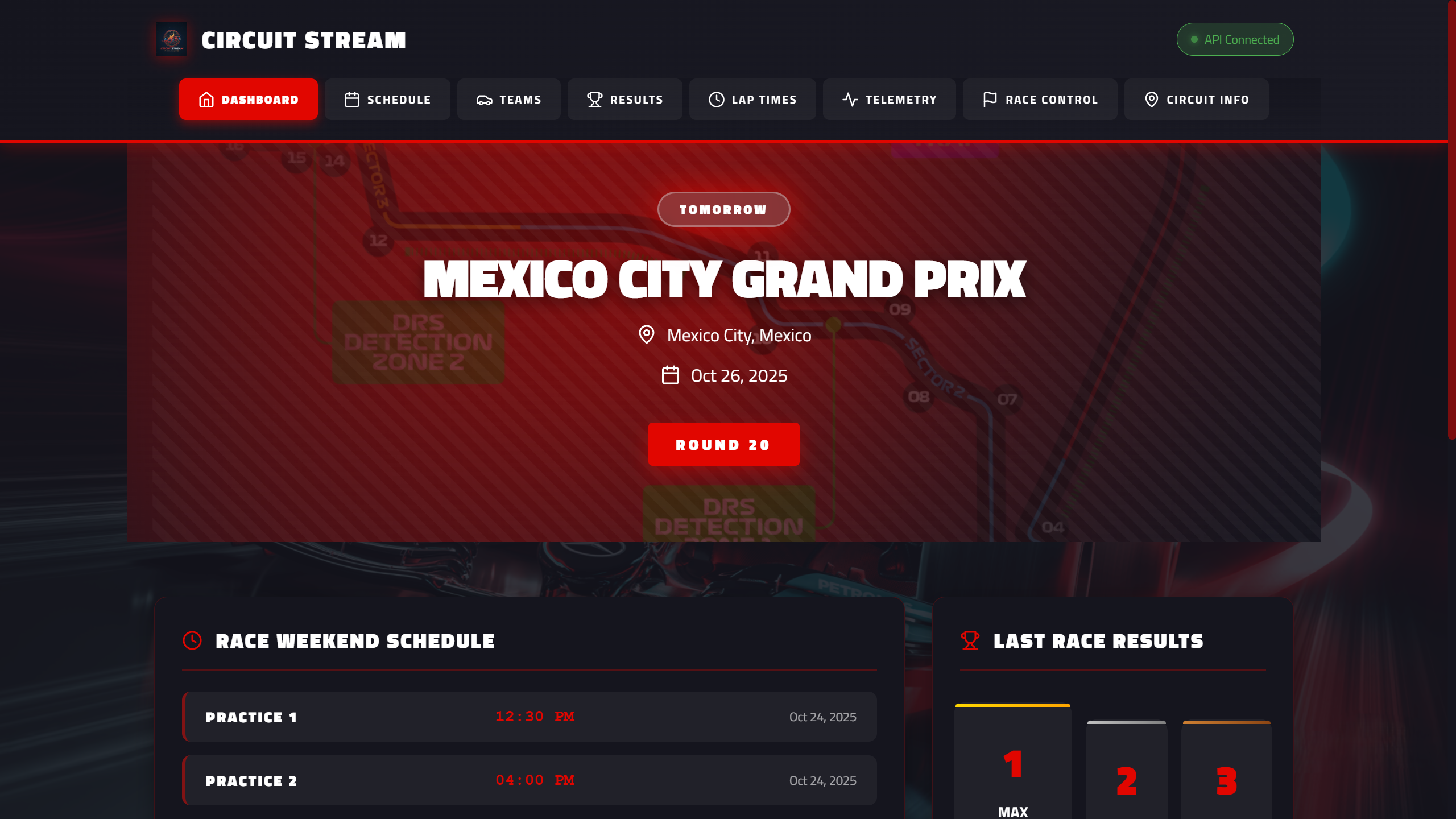 Circuit Stream - F1 Data Analysis